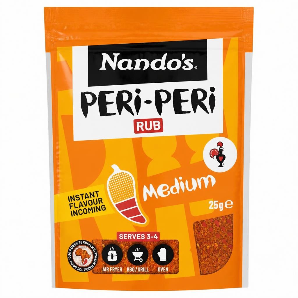Nando's Peri-Peri Rub - Medium 25g