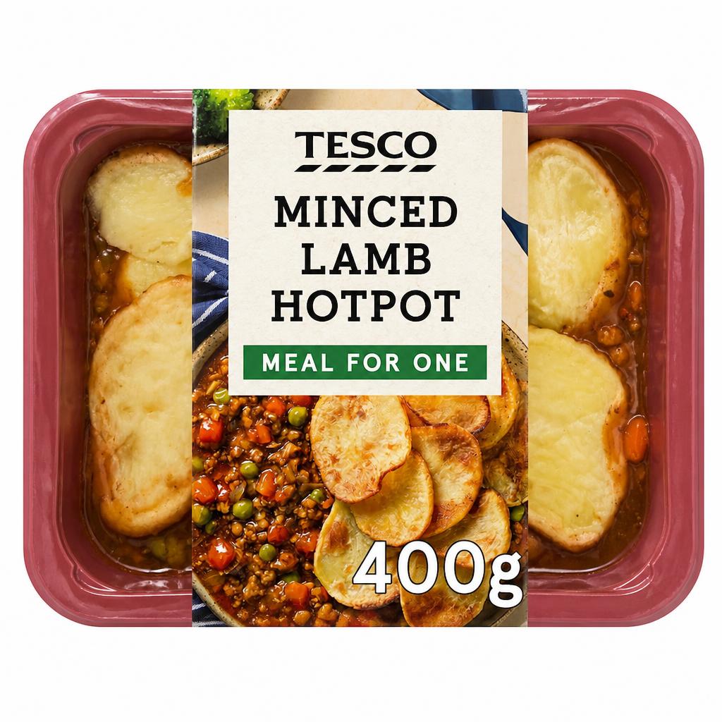 Tesco Minced Lamb Hotpot 400G