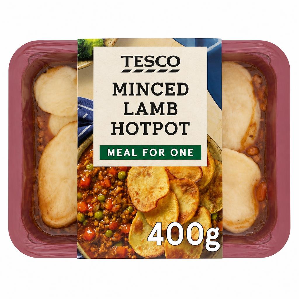 Tesco Minced Lamb Hotpot 400G