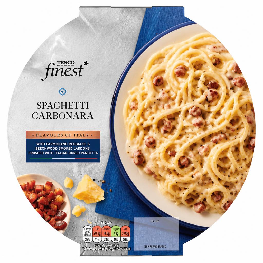 Tesco Finest Spaghetti Carbonara 400G