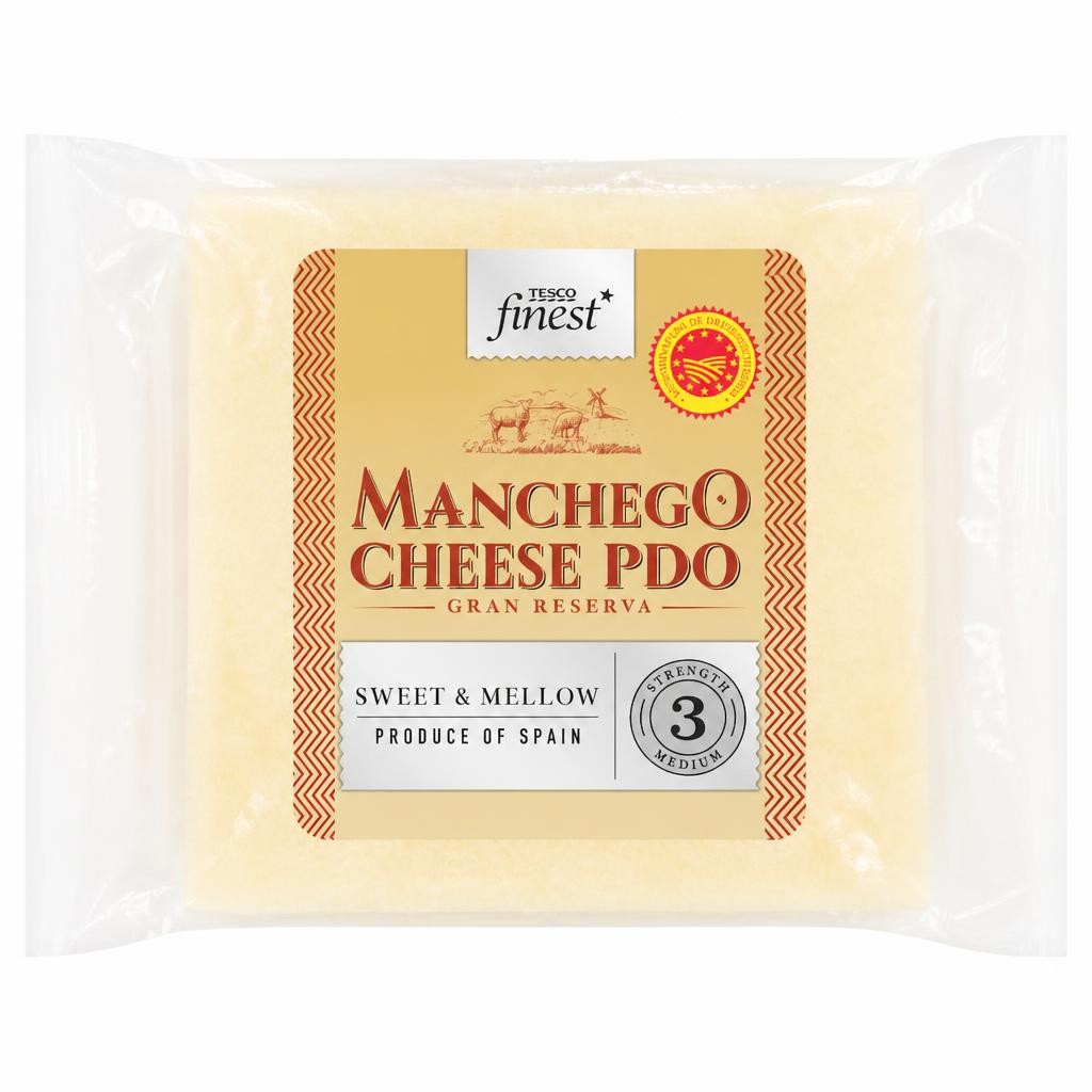 Tesco Finest Manchego Cheese 175 G