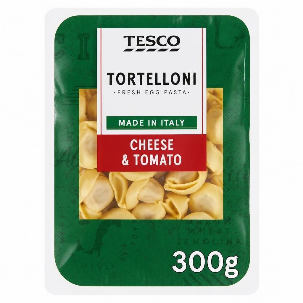Tesco Cheese & Tomato Fresh Tortelloni 300g