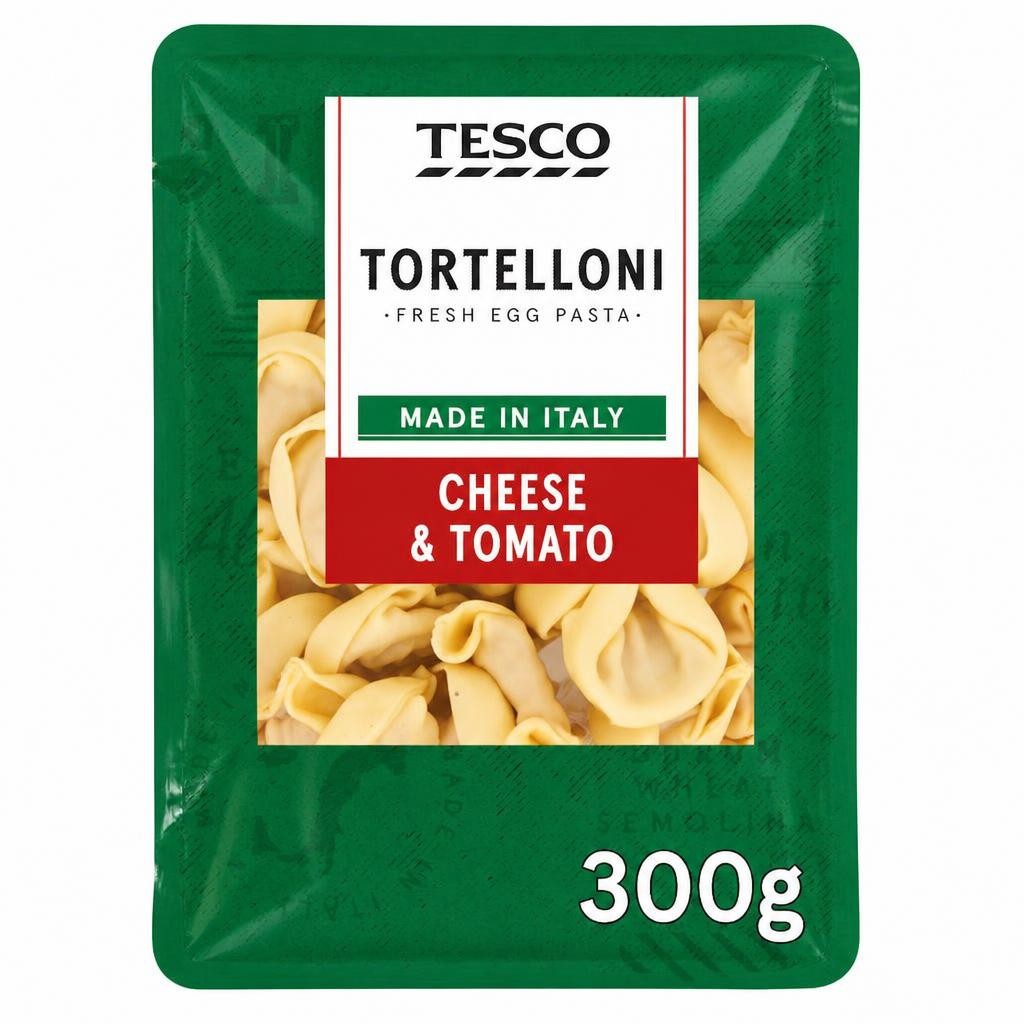 Tesco Cheese & Tomato Fresh Tortelloni 300g