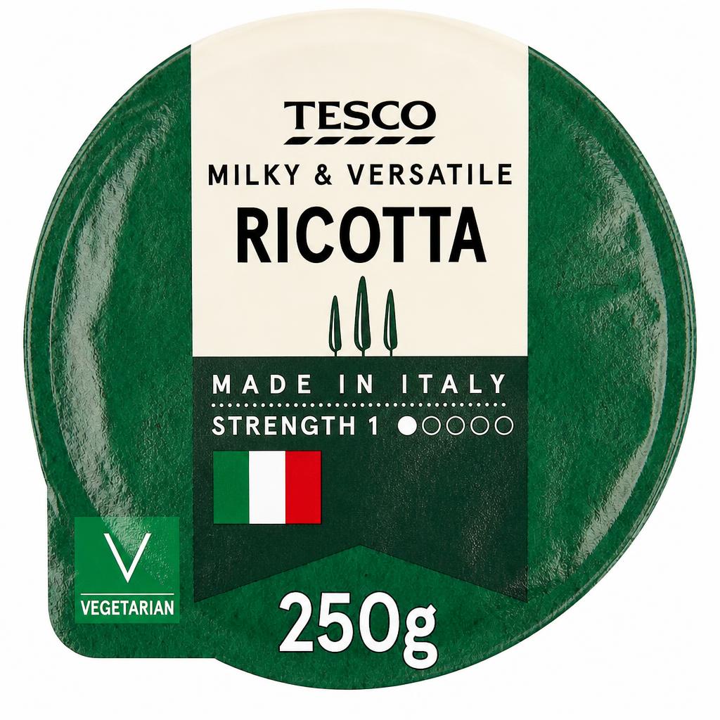 Tesco Ricotta Cheese 250 G