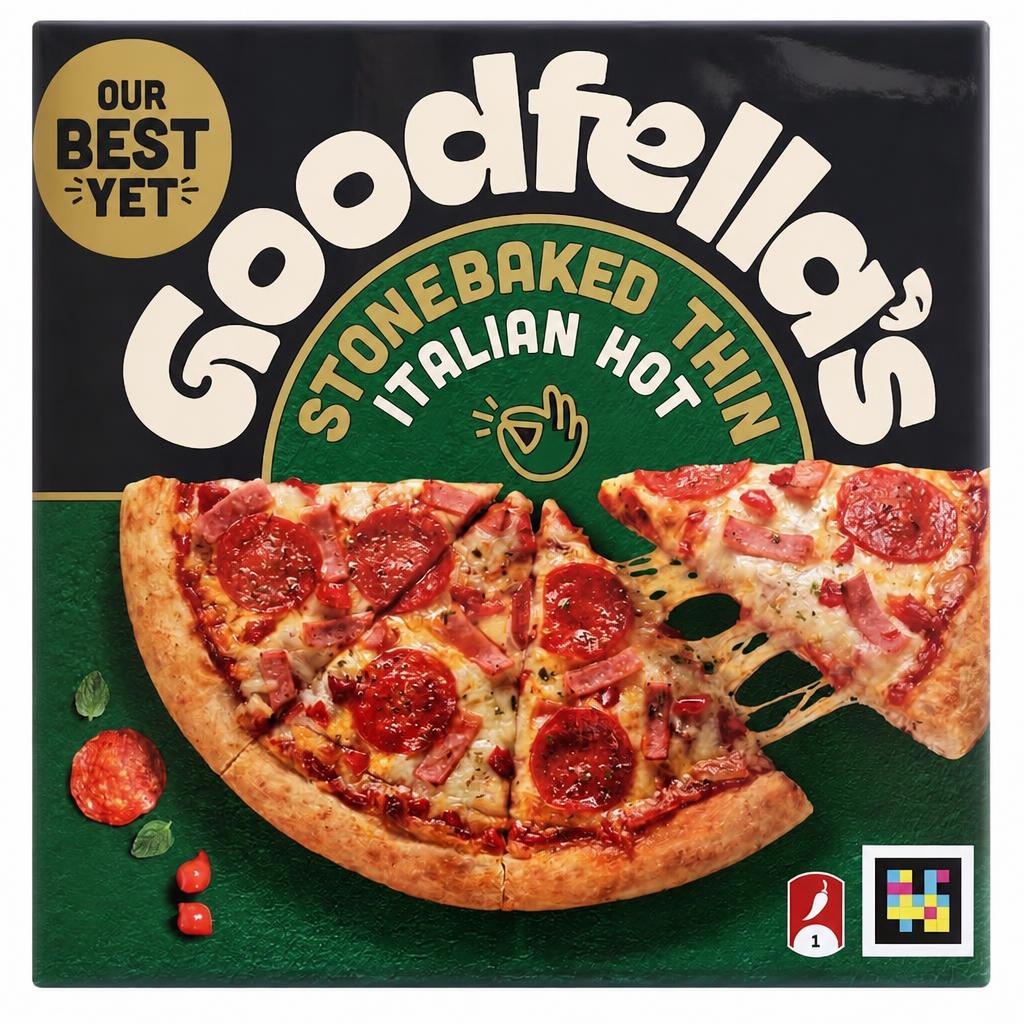 Goodfella's Stonebaked Thin Italian Hot Pizza 353g