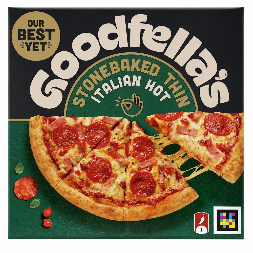 G/Fella's Stonebake Thin Italian Hot Pizza 353G