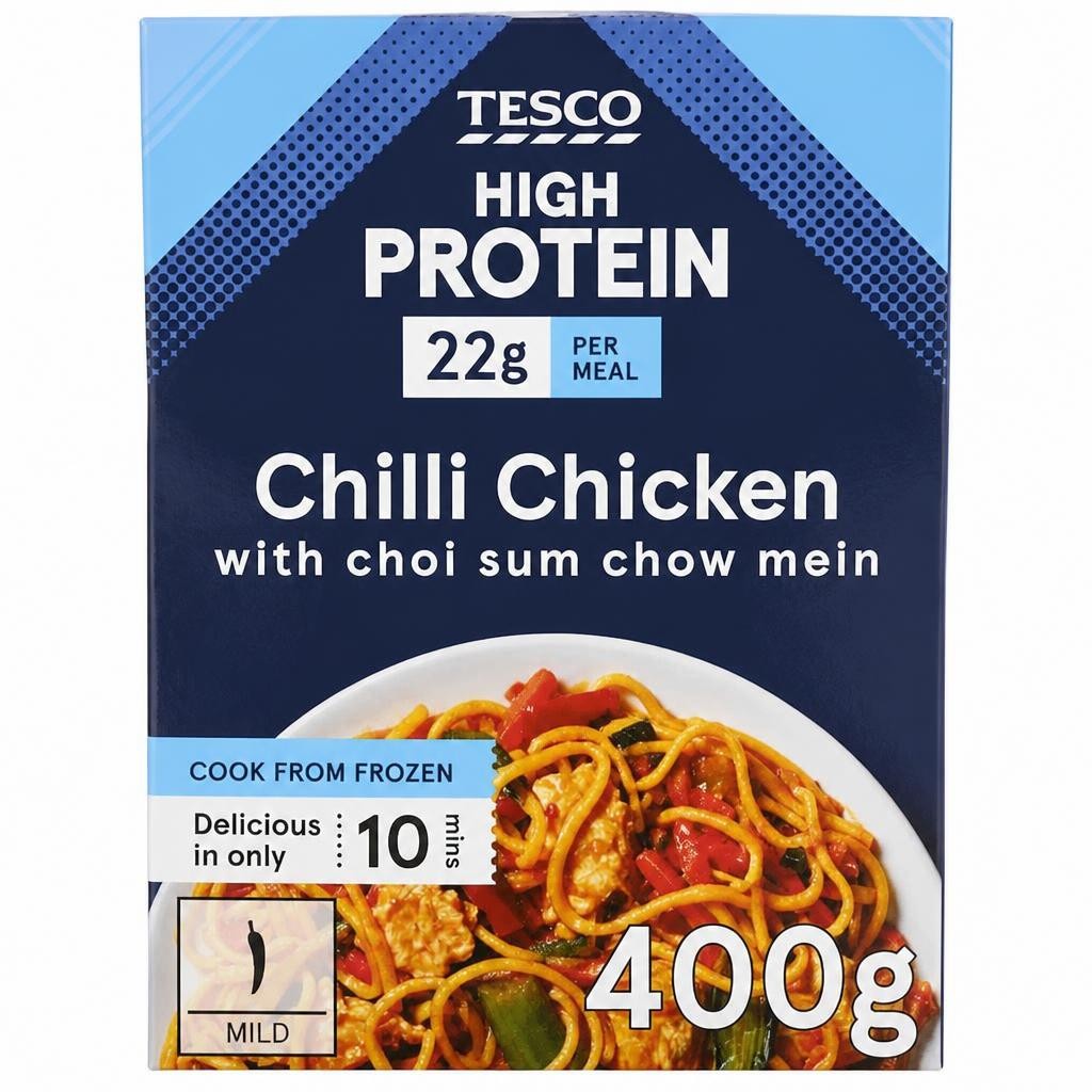 Tesco High Protein Chilli Chicken 400g