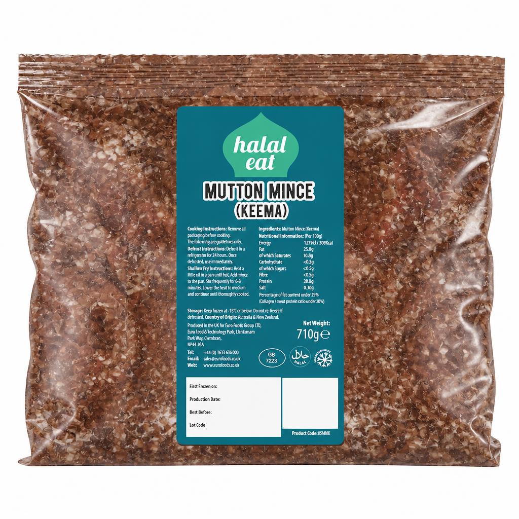 Halal Eat Mutton Mince (Keema) 710g