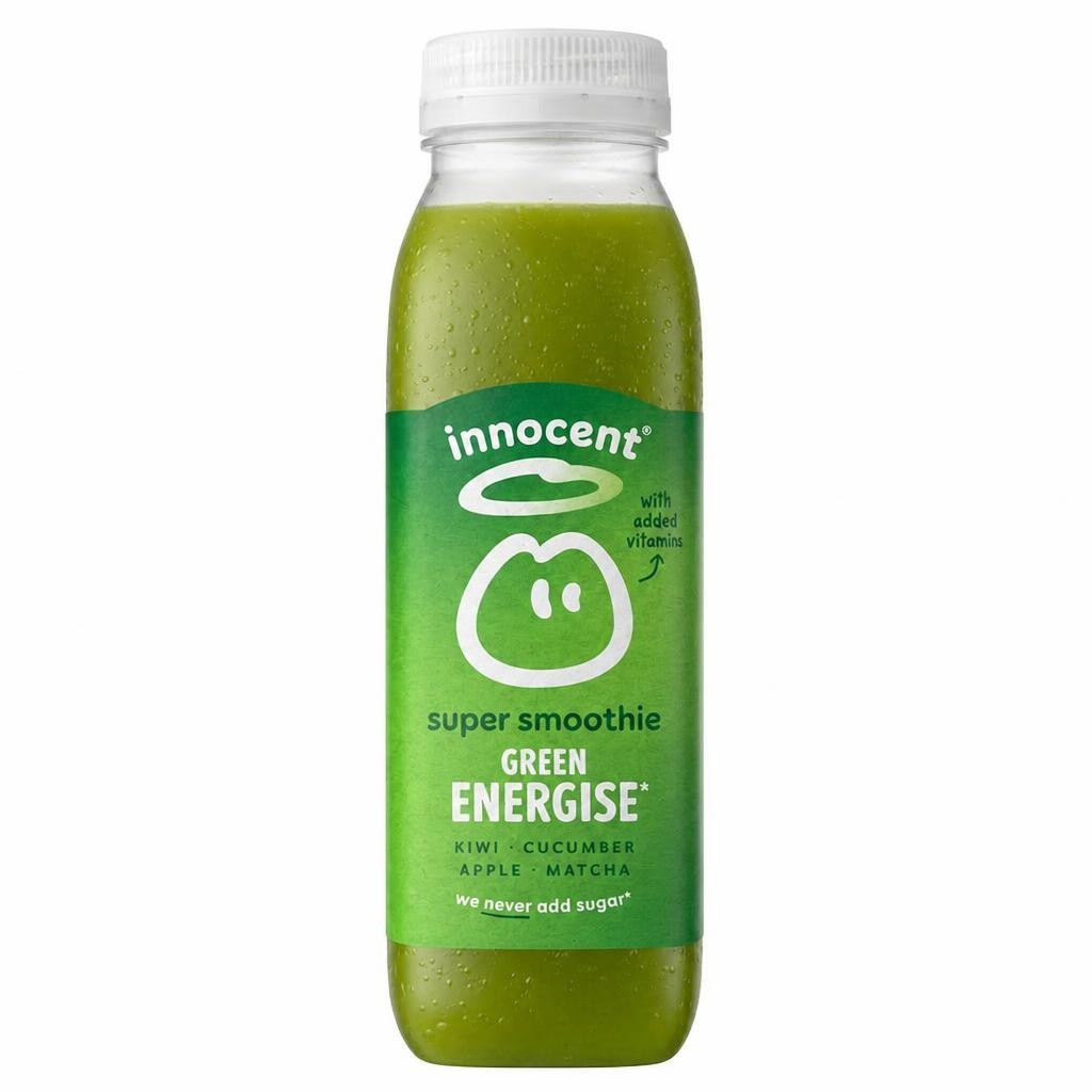 Innocent Super Smoothie Invigorate, Kiwi & Cucumber Juice with Vitamins 300ml