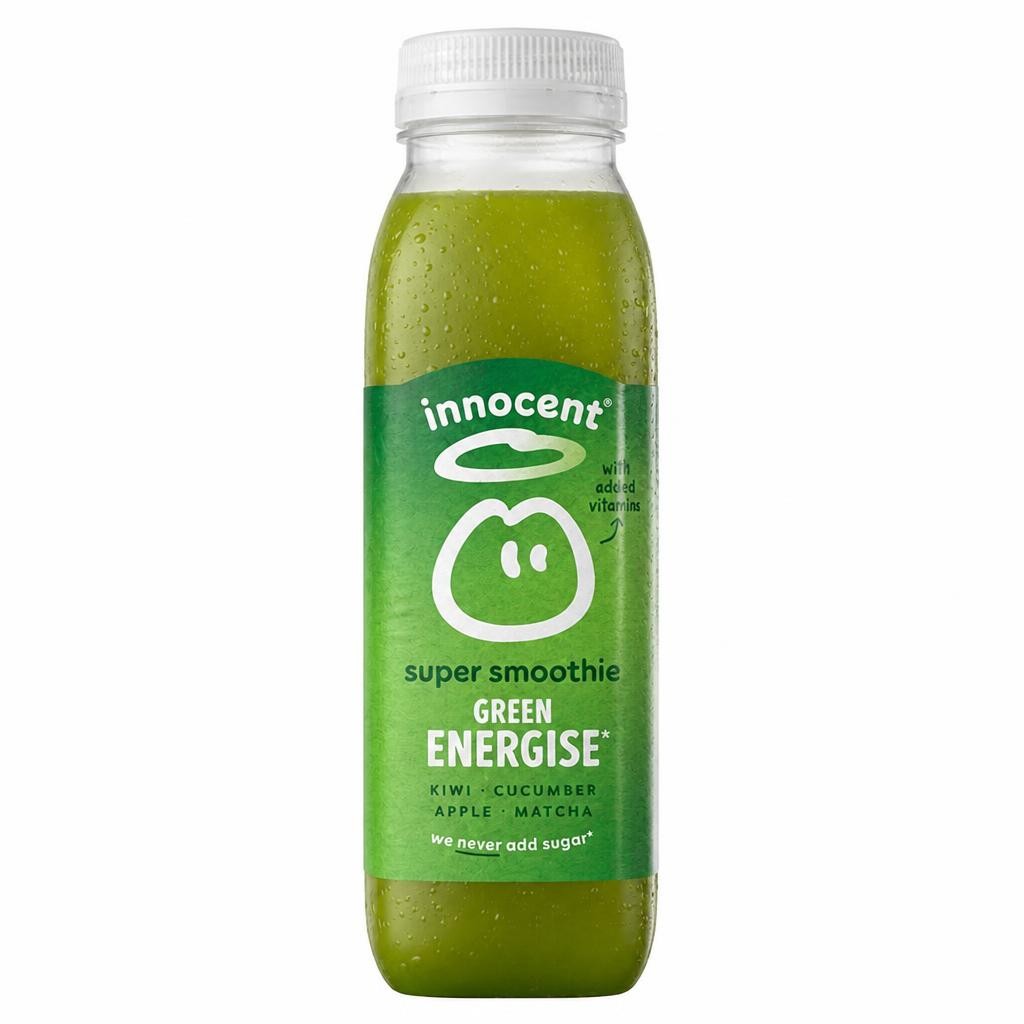 Innocent Super Smoothie Invigorate, Kiwi & Cucumber Juice with Vitamins 300ml