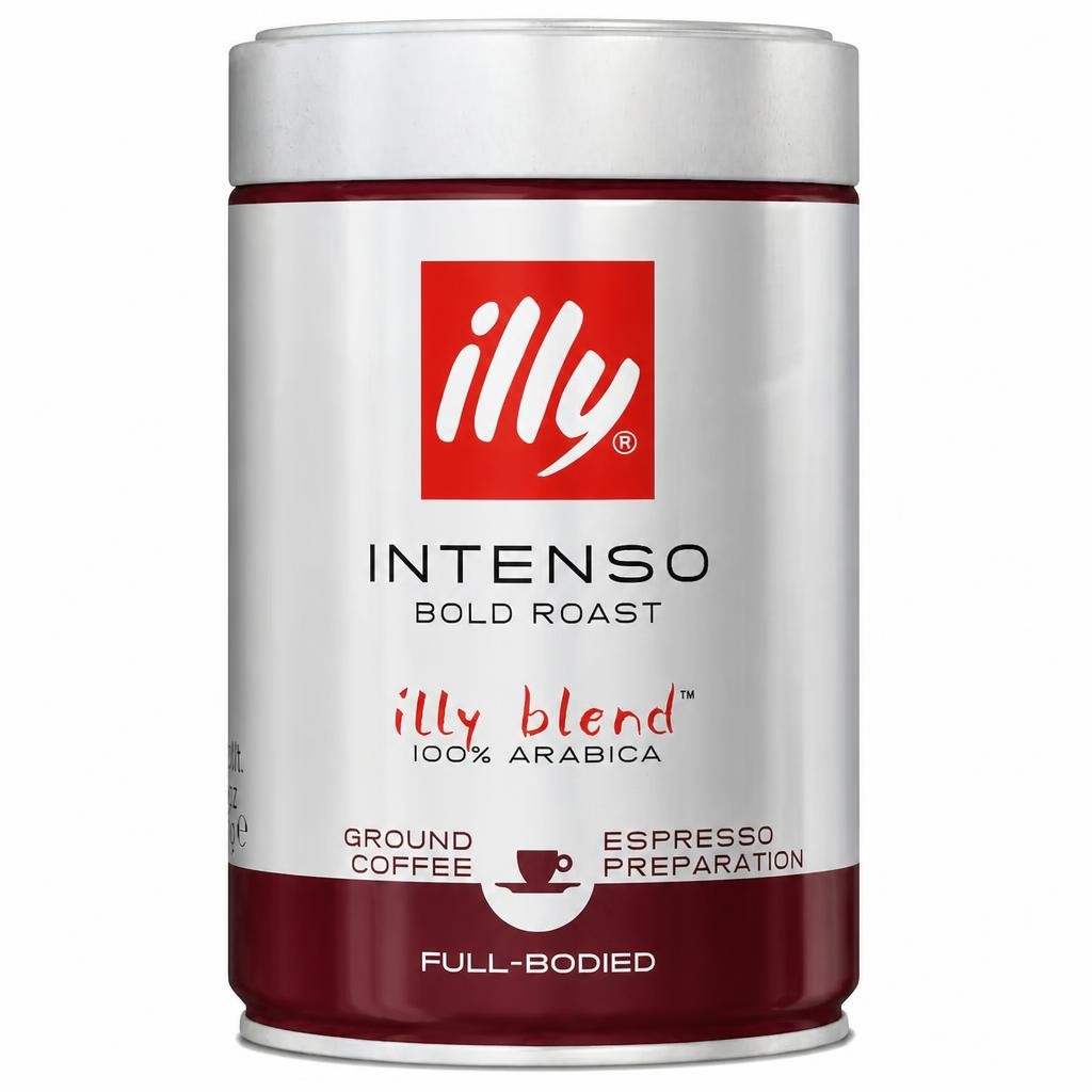 Illy Dark Roast Espresso Machine Coffee 250G