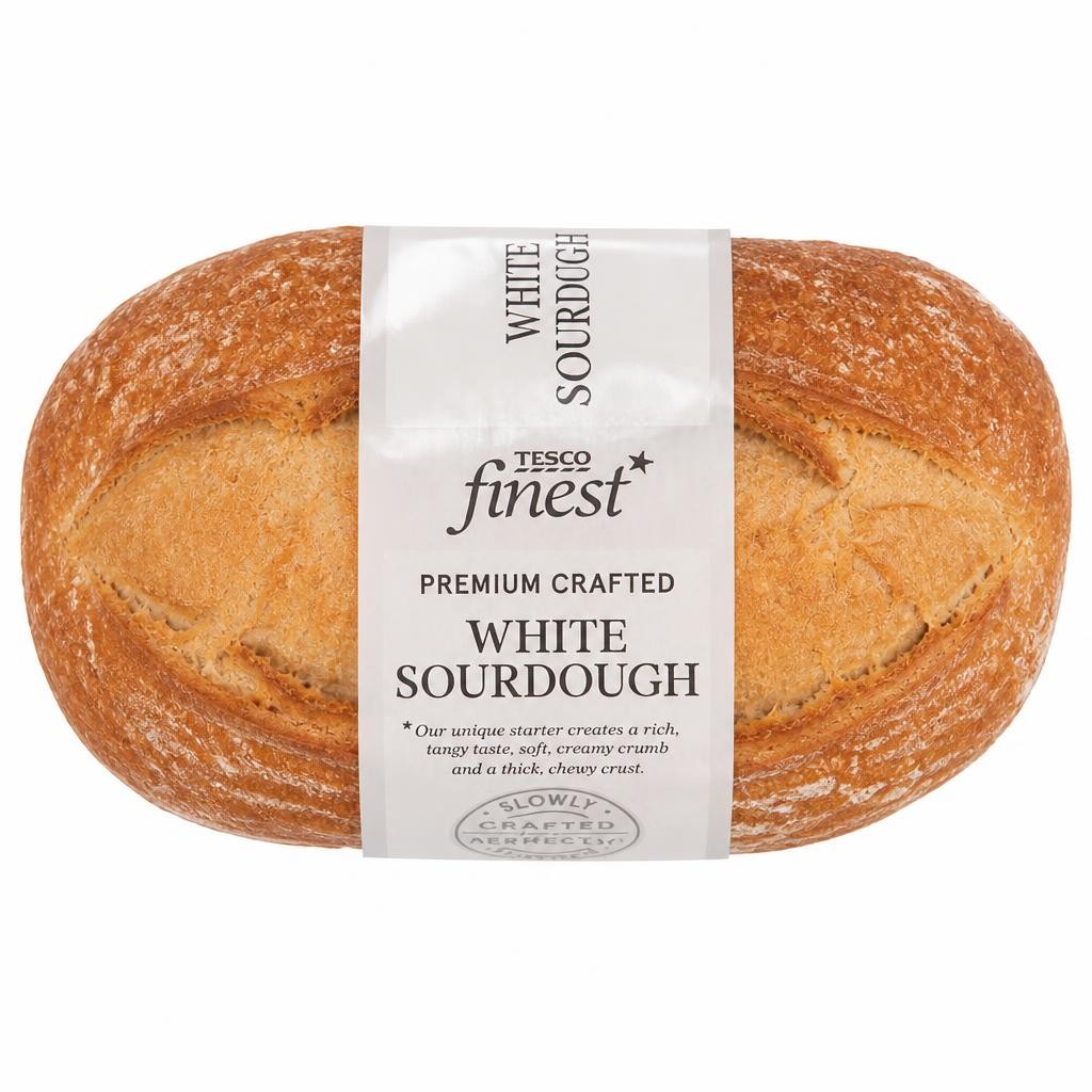 Tesco Finest White Sourdough Loaf 400g