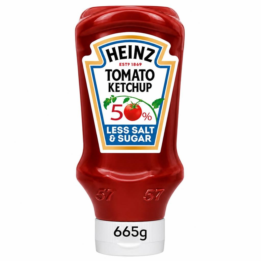 Heinz Tomato Ketchup Less Salt & Sugar 665G