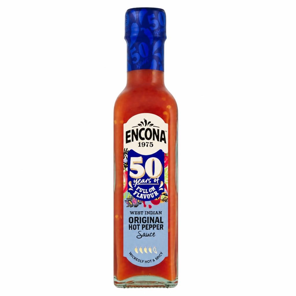 Encona Original Hot Pepper Sauce 220Ml