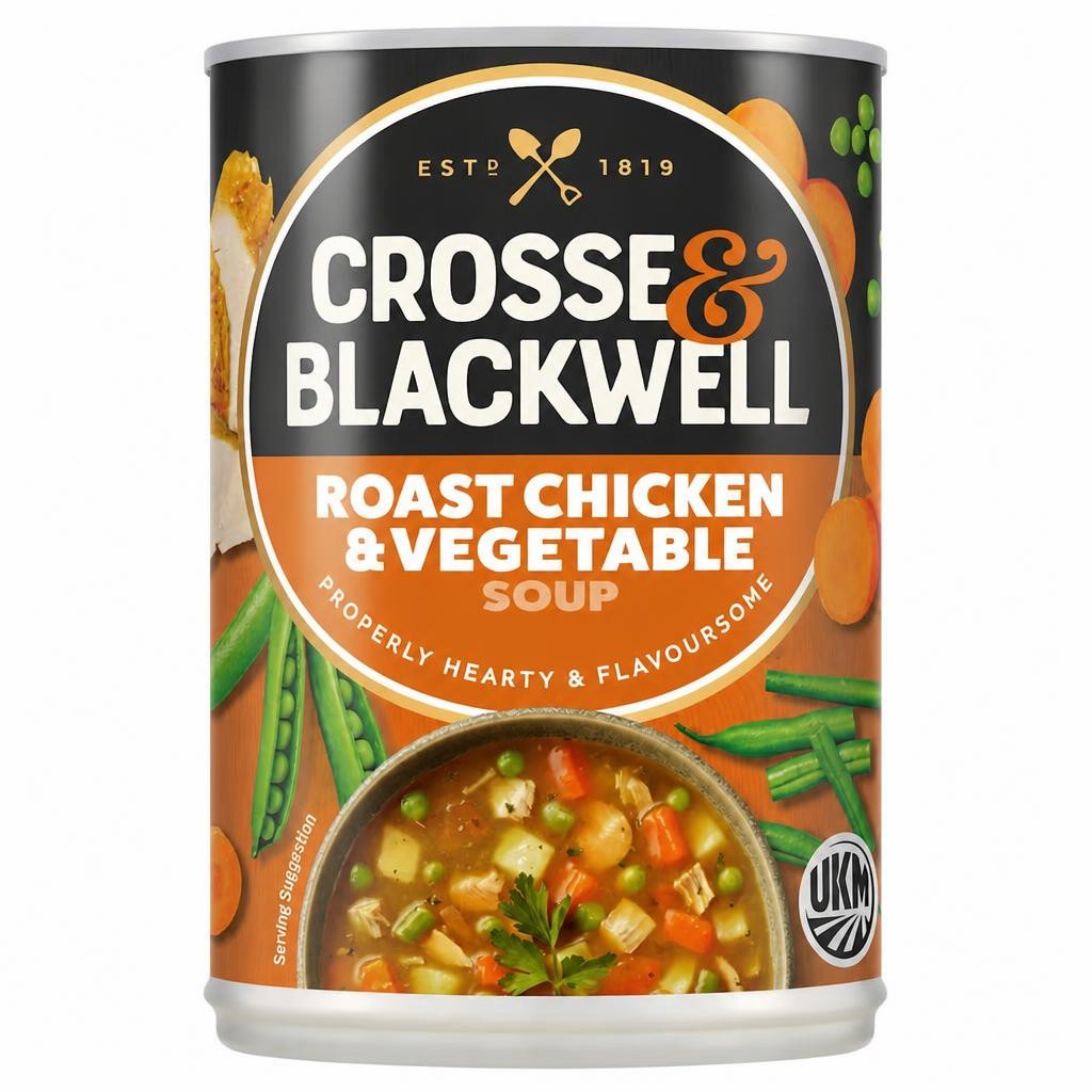 Crosse & Blackwell Roast Chicken & Vegetable Soup 400g