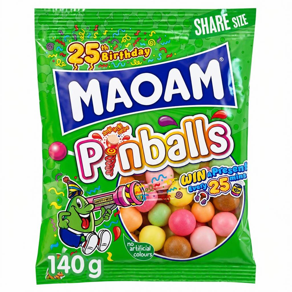 Haribo Maoam Pinballs 140G (R)
