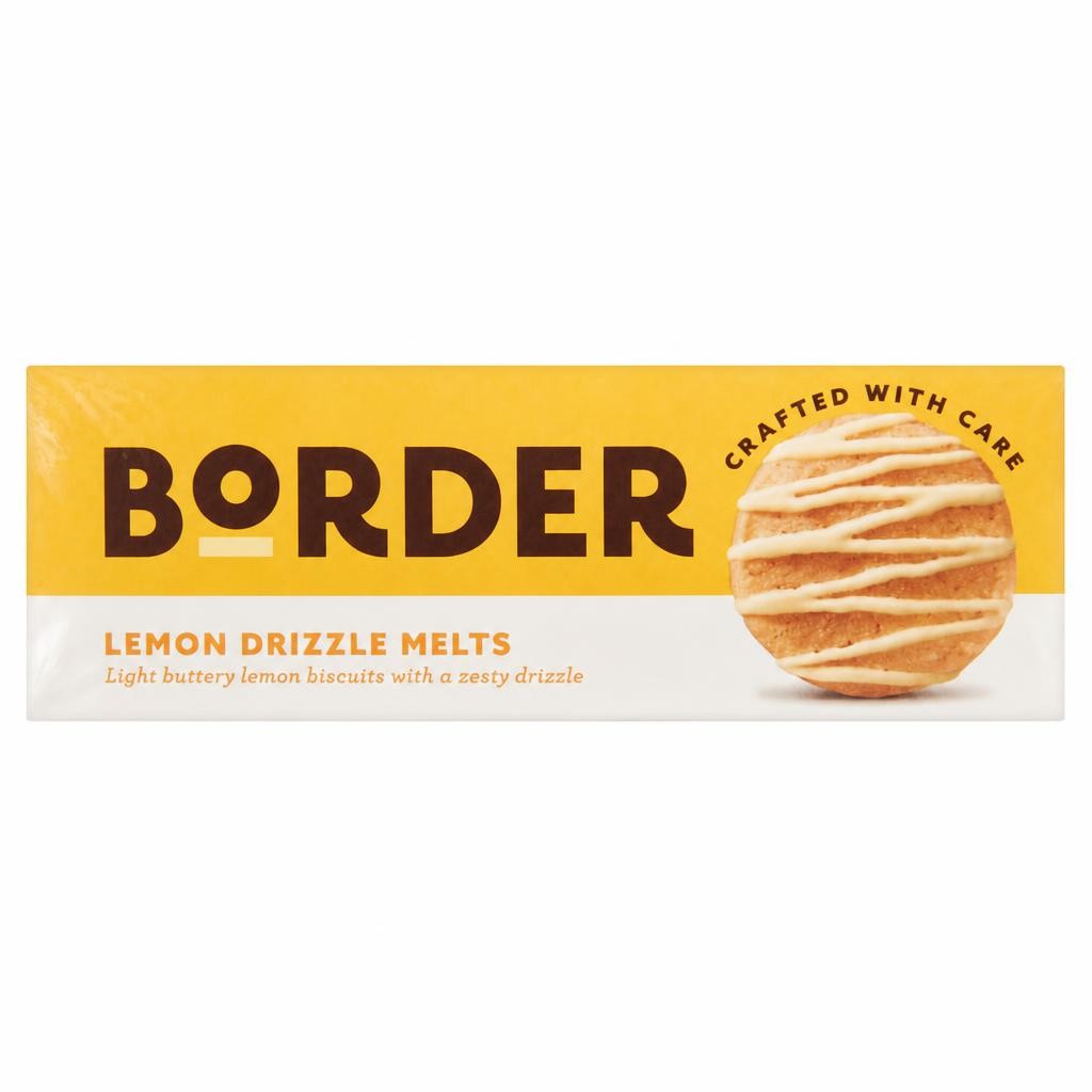 Border Lemon Drizzle Melts 150g