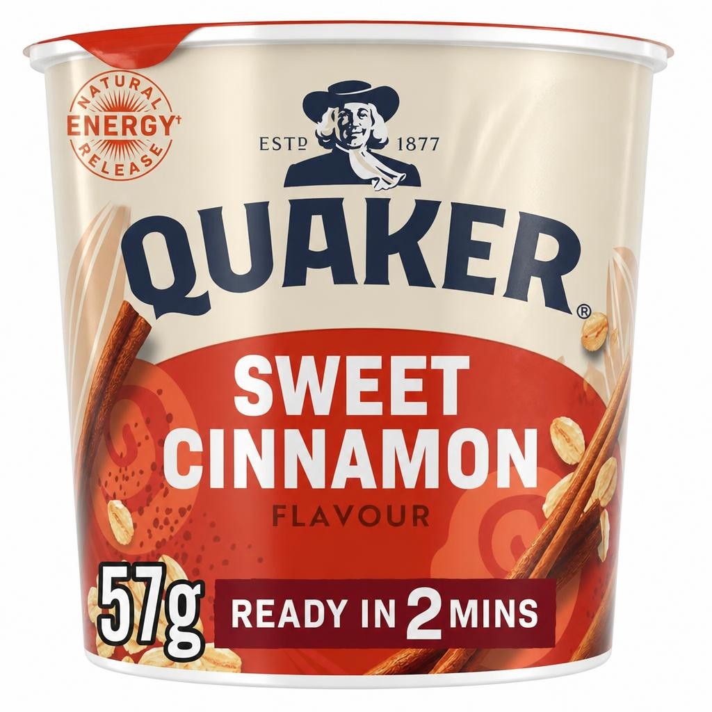 Quaker Oat So Simple Sweet Cinnamon Porridge Pot 57g