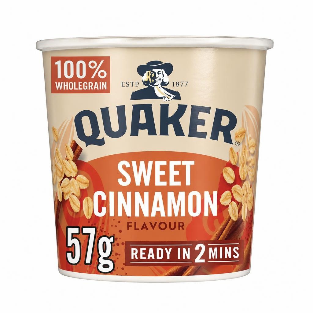 Quaker Oat So Simple Sweet Cinnamon Porridge Pot 57g