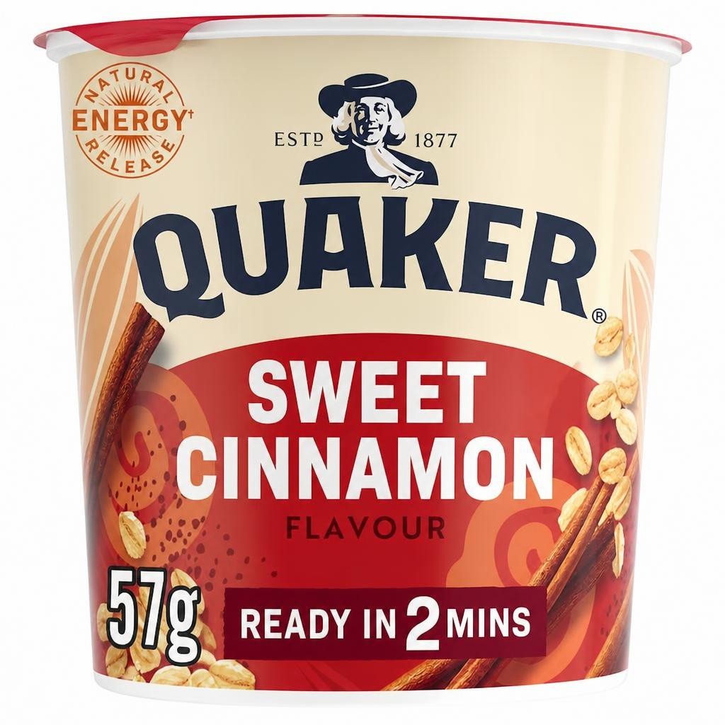 Quaker Oat So Simple Sweet Cinnamon Porridge Pot 57g