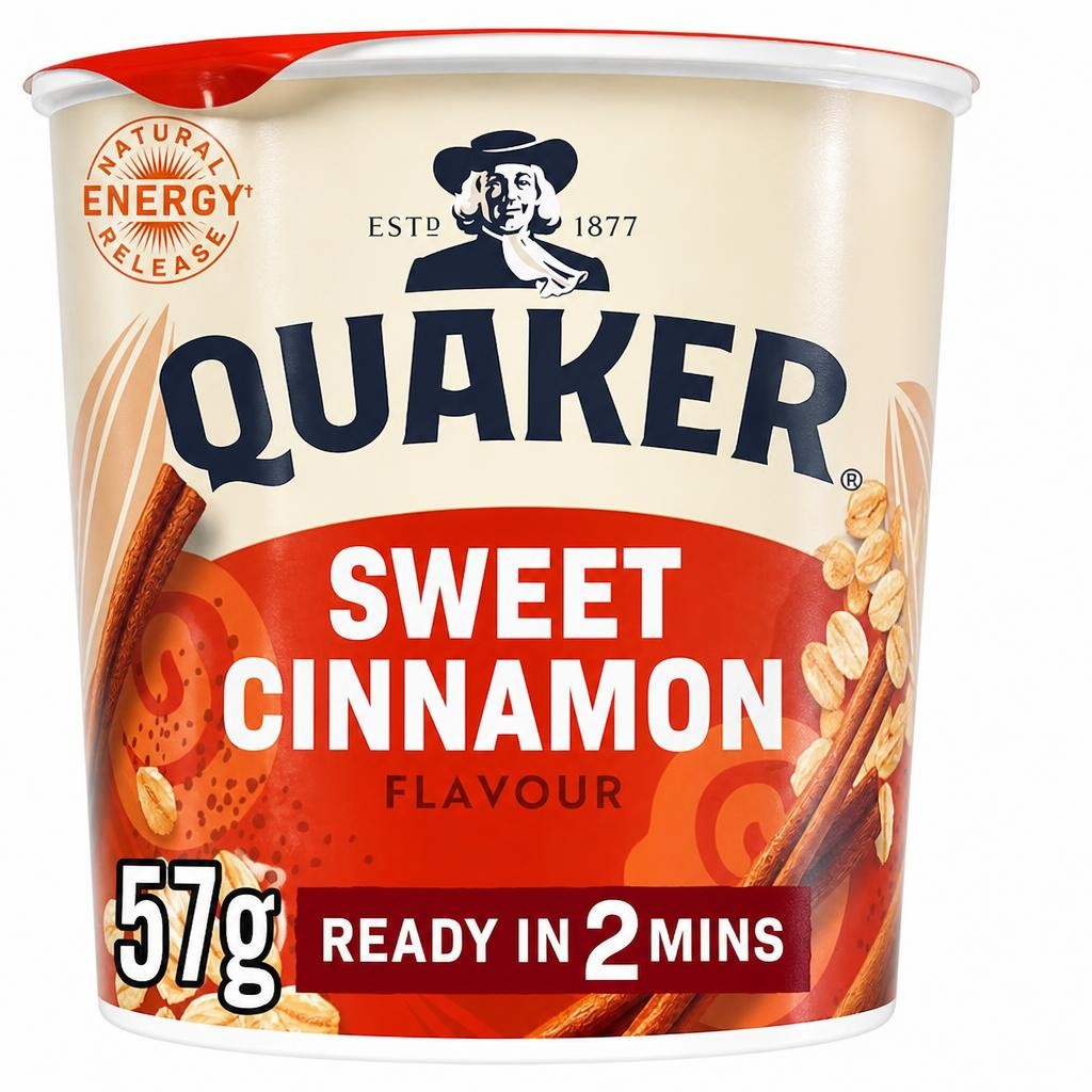 Quaker Oat So Simple Sweet Cinnamon Porridge Pot 57g