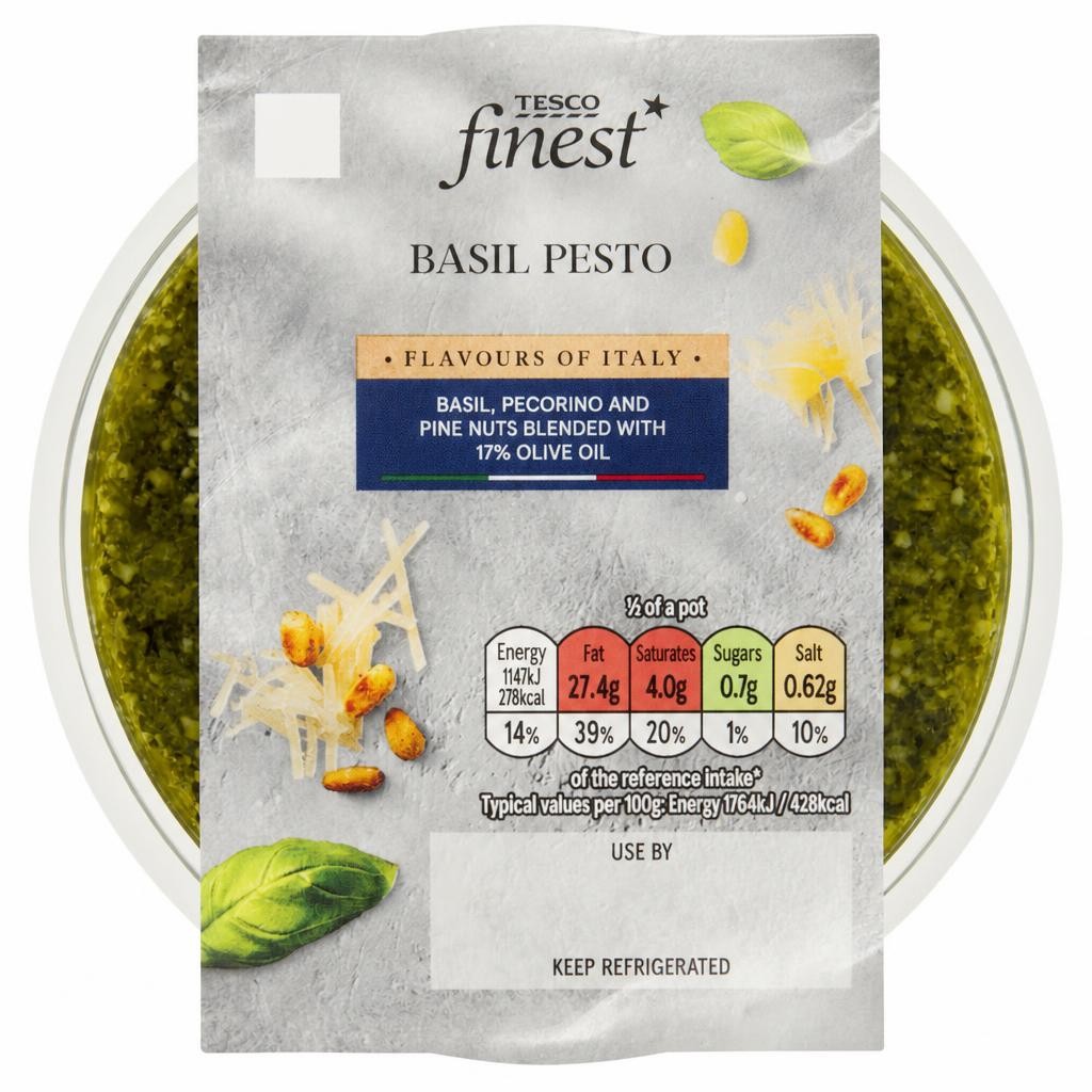 Tesco Finest Basil Pesto 130G