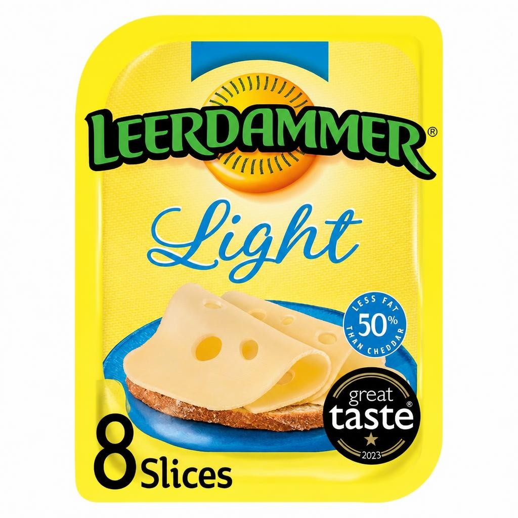 Leerdammer Light Cheese Slices 160g
