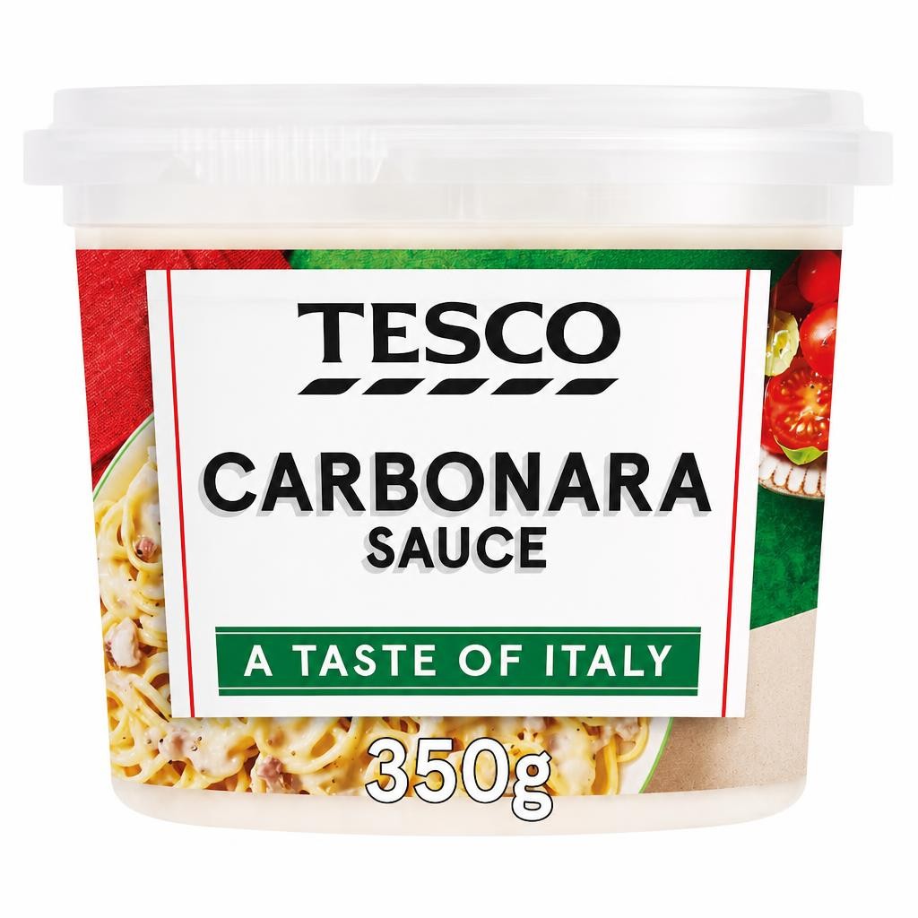 Tesco Carbonara Sauce 350G