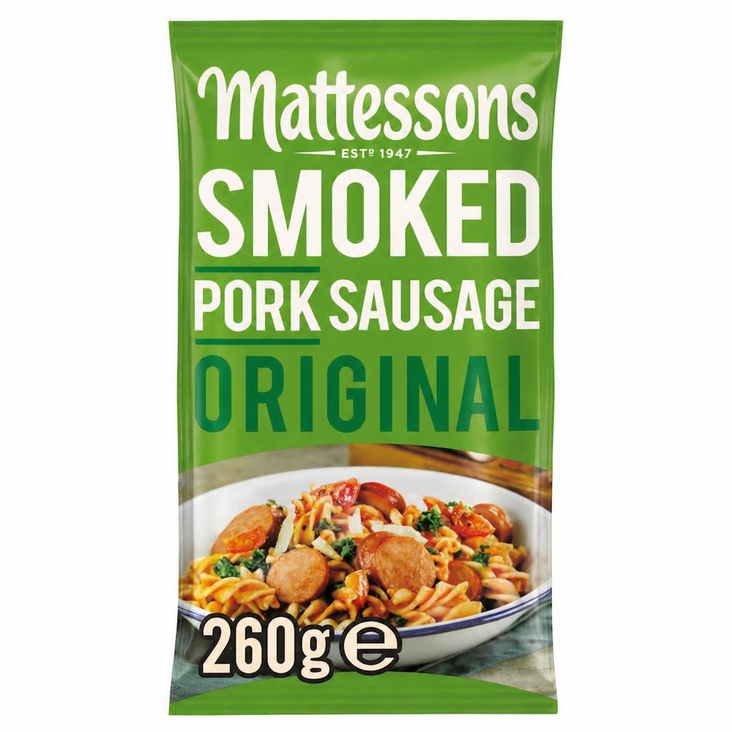 Mattessons Smoked Pork Sausage - Original 260g