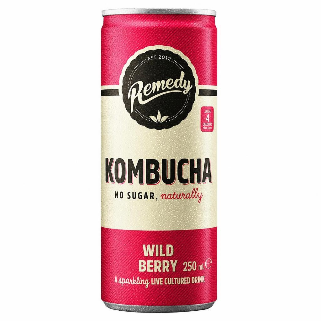 Remedy Kombucha - Wild Berry 250ml