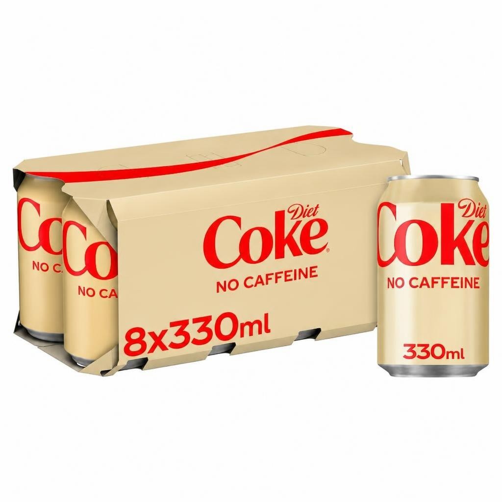Diet Coke Caffeine Free 8X330ml