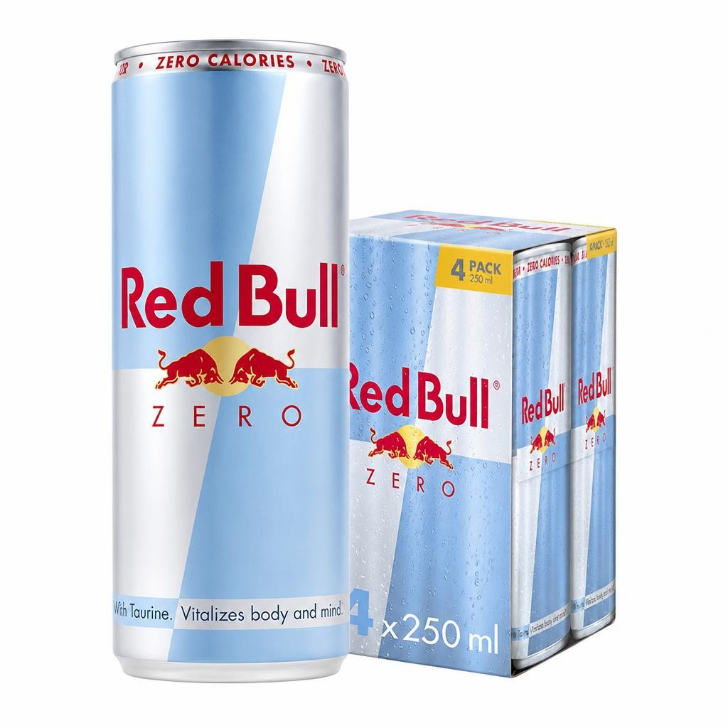Red Bull Zero 4 X 250Ml