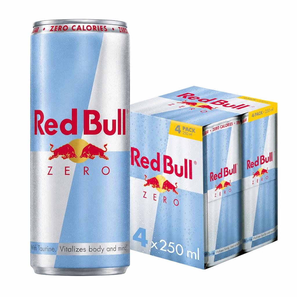 Red Bull Zero 4 X 250Ml