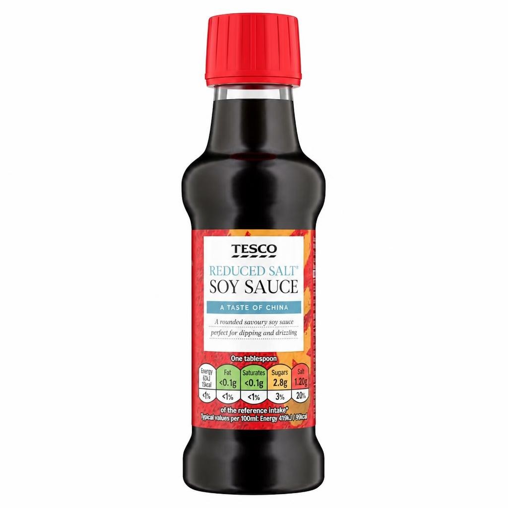Tesco Reduced Salt Soy Sauce 150Ml