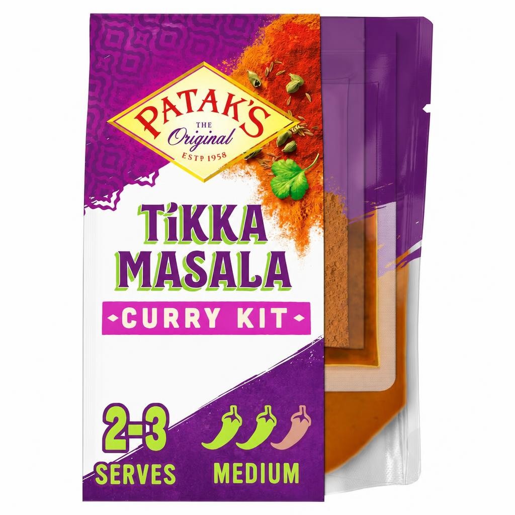 Patak's Tikka Masala Rich & Creamy Meal Kit 270G