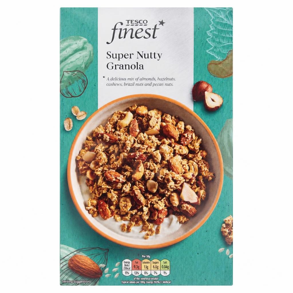 Tesco Finest Super Nutty Granola 500G