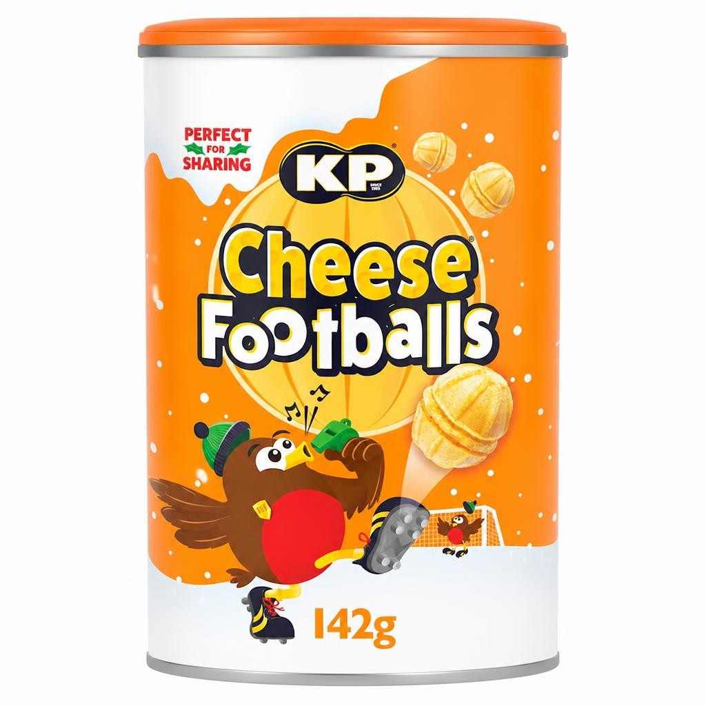 KP Cheese Footballs 142g