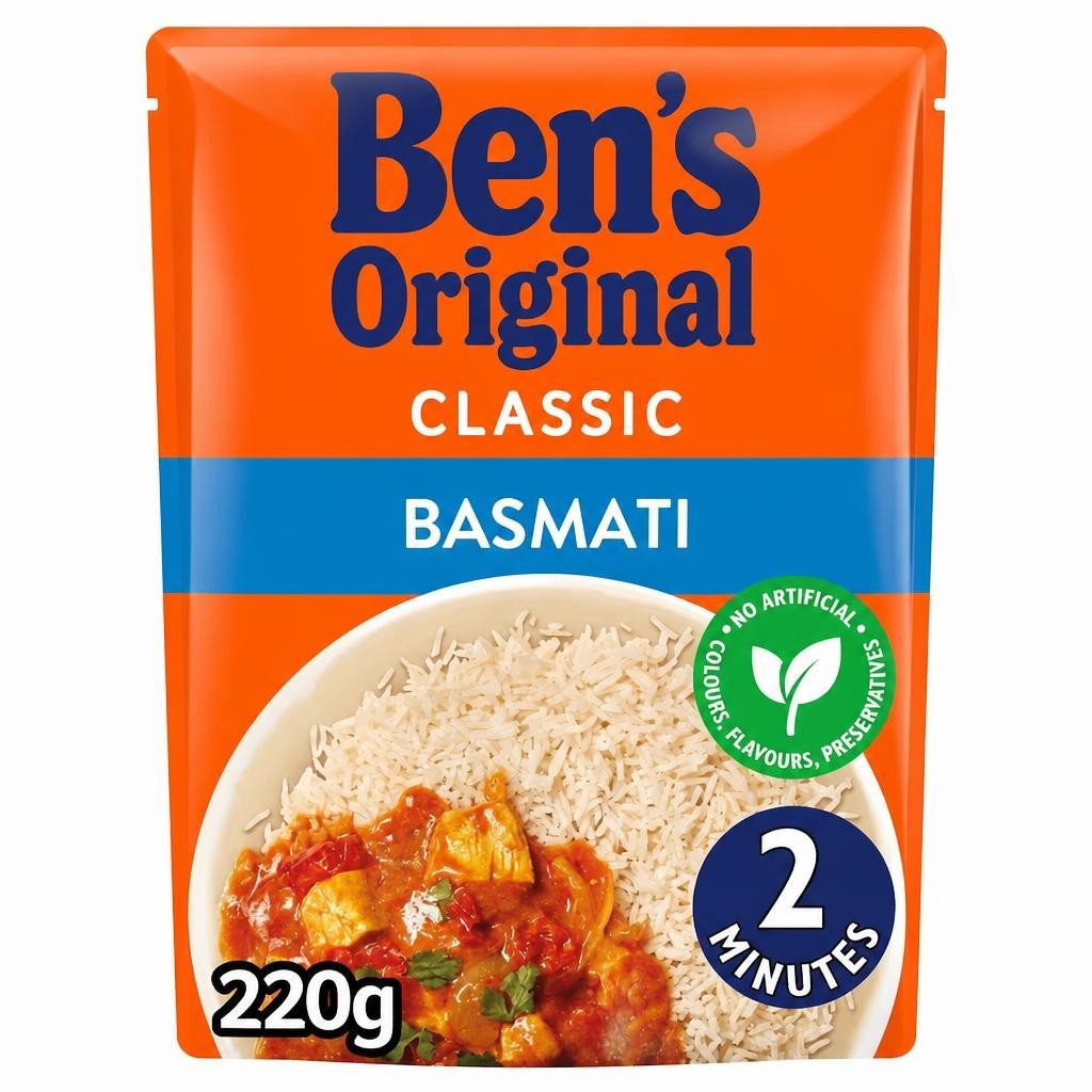 Ben's Original Basmati Microwave Rice 220g