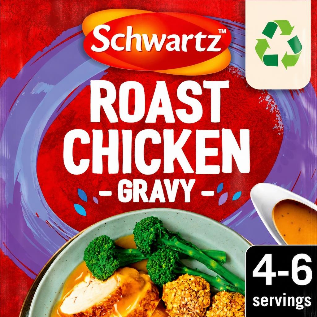 Schwartz Roast Chicken gravy Mix 26g