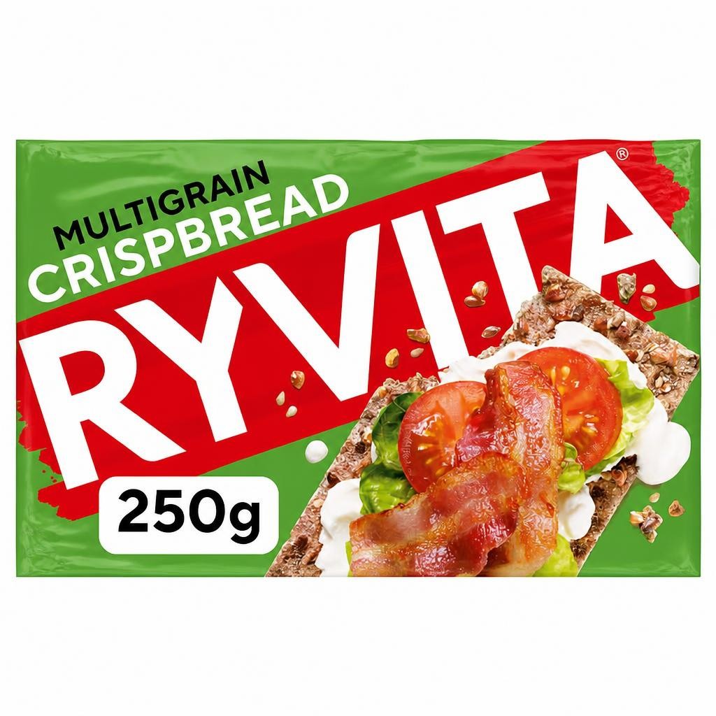 Ryvita Multigrain Rye Bread 250G
