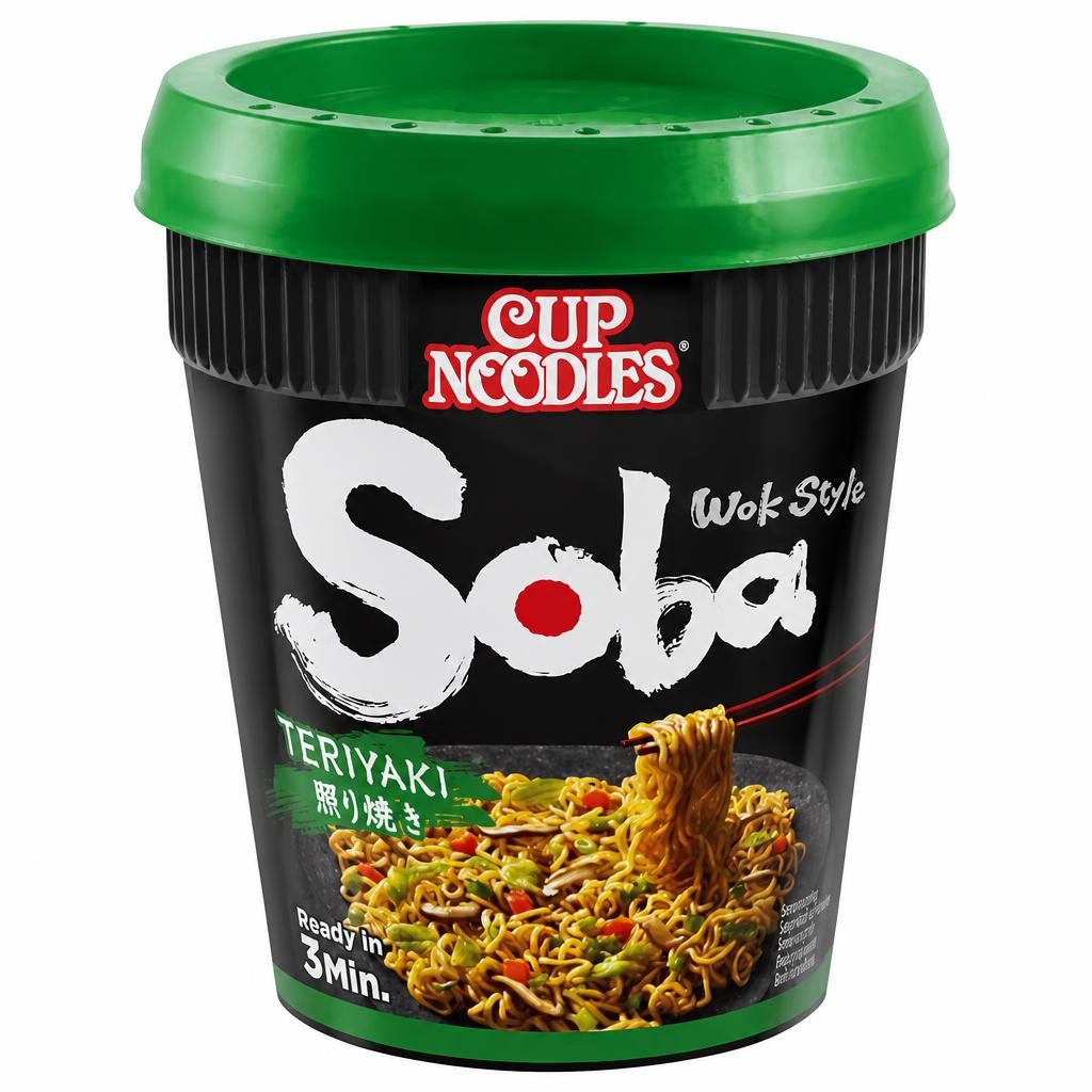 Nissin Soba Teriyaki Instant Noodles 90G