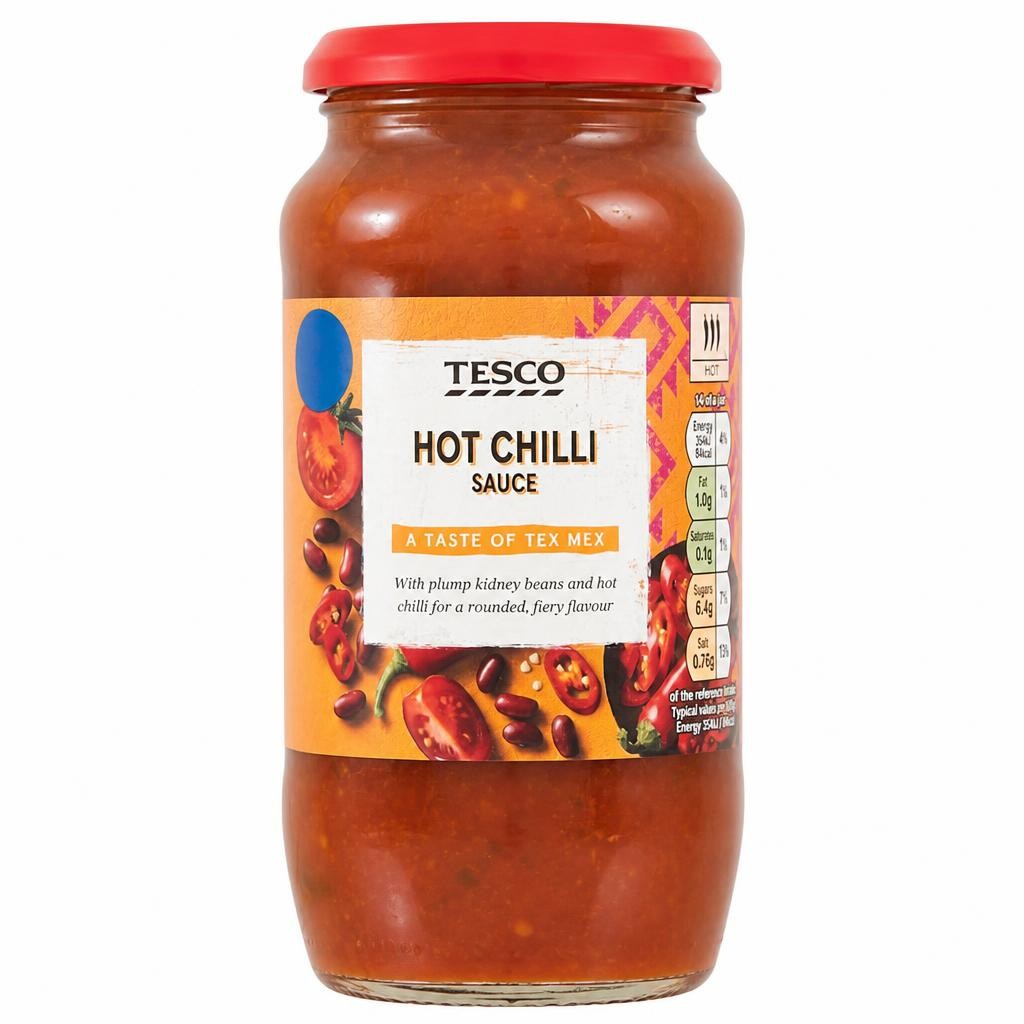 Tesco Hot Chilli Sauce 500G