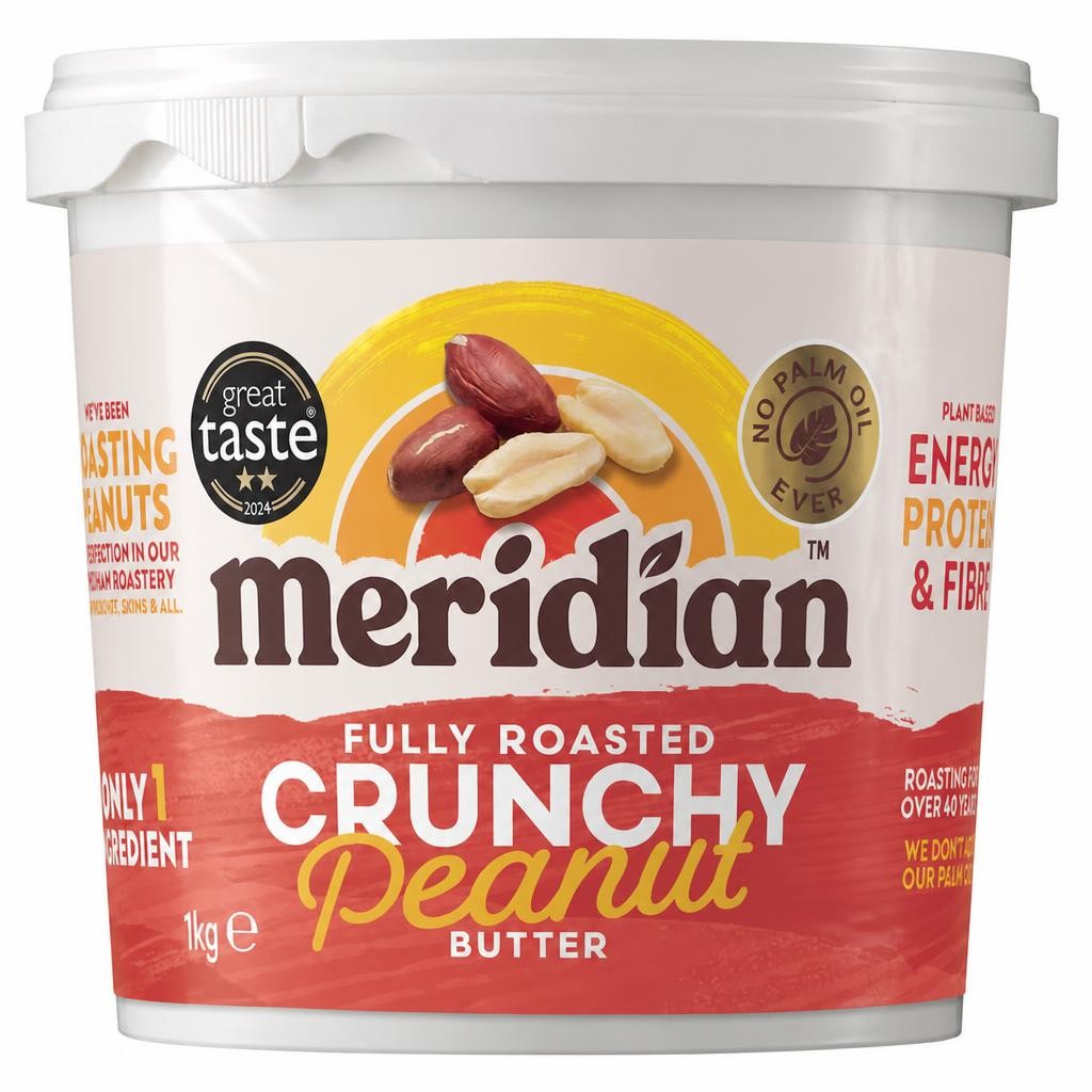 Meridian Crunchy Peanut Butter 1Kg