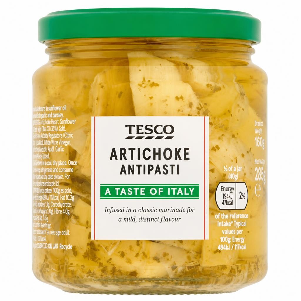 Tesco Artichoke Antipasti 285G