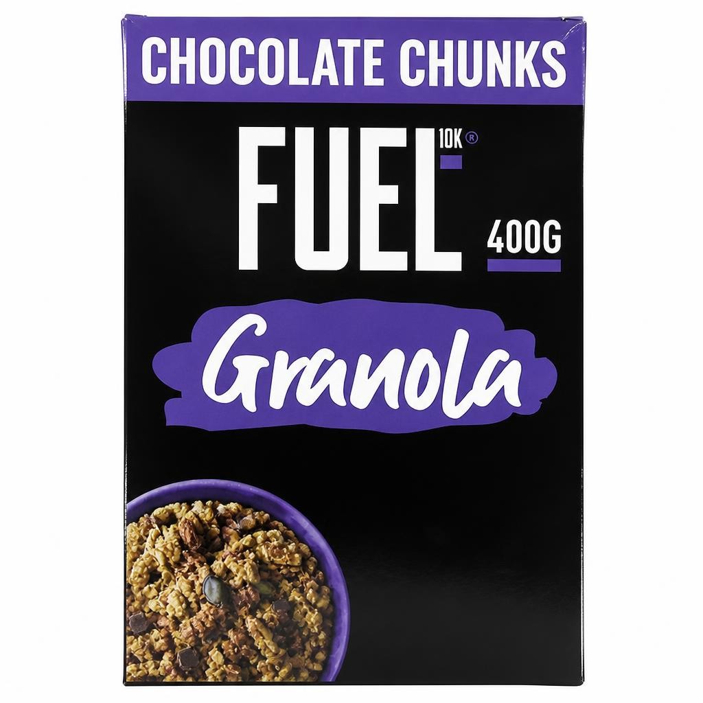 FUEL10K Chocolate Chunks Protein Granola Breakfast Cereal 400g