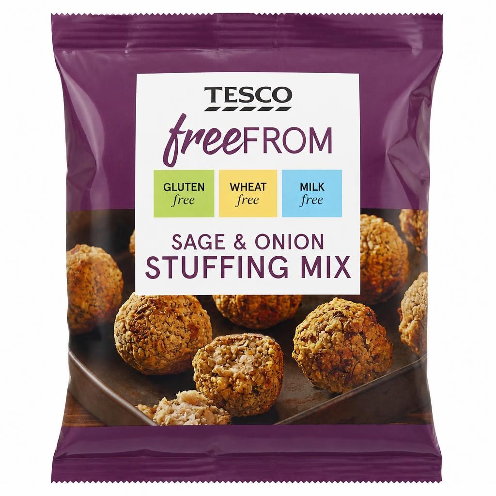 Tesco Free From Sage & Onion Stuffing 170G