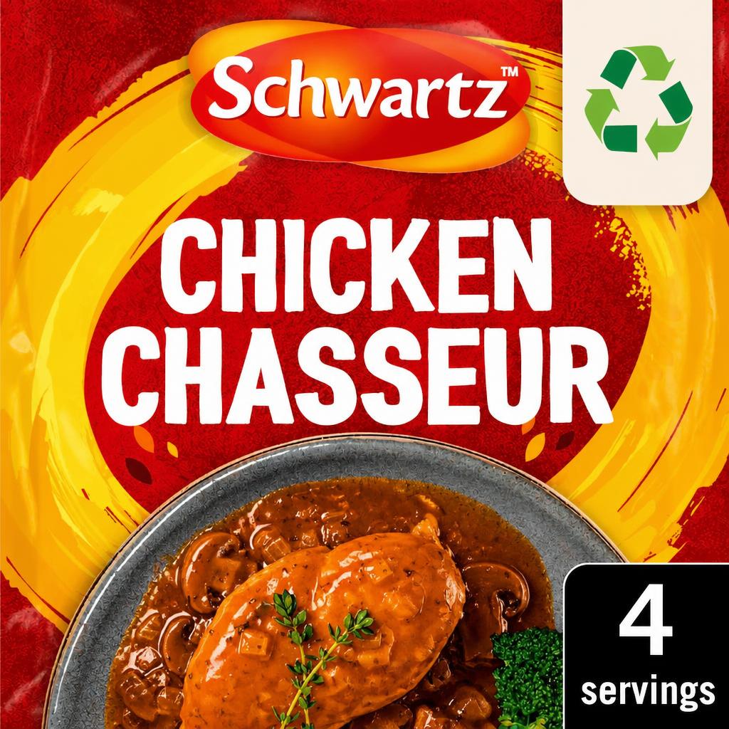 Schwartz Chicken Chasseur Recipe Mix 40g