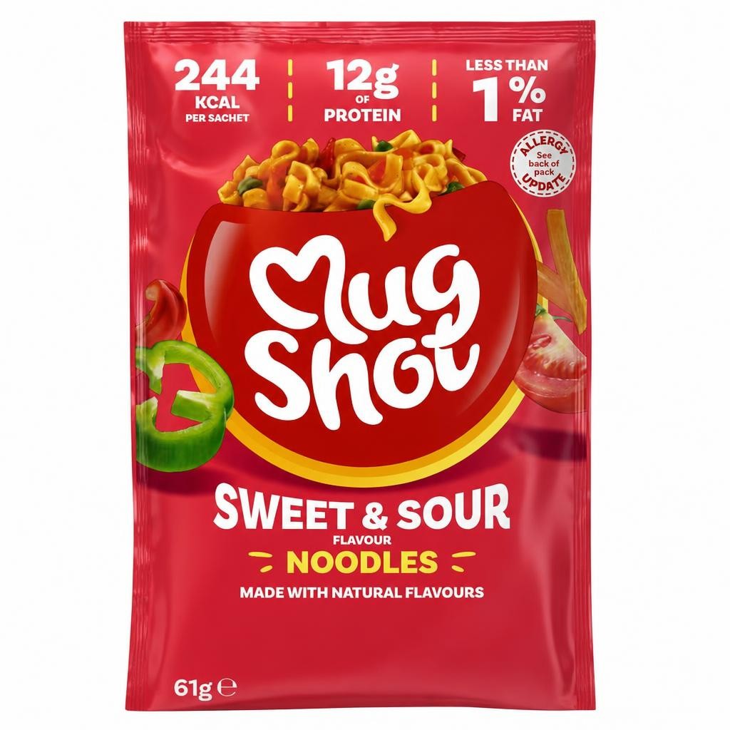 Mugshot Sweet & Sour Noodles 67G