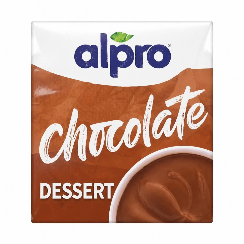 Alpro Chocolate Dairy Free Vegan Soya Dessert 4x125g