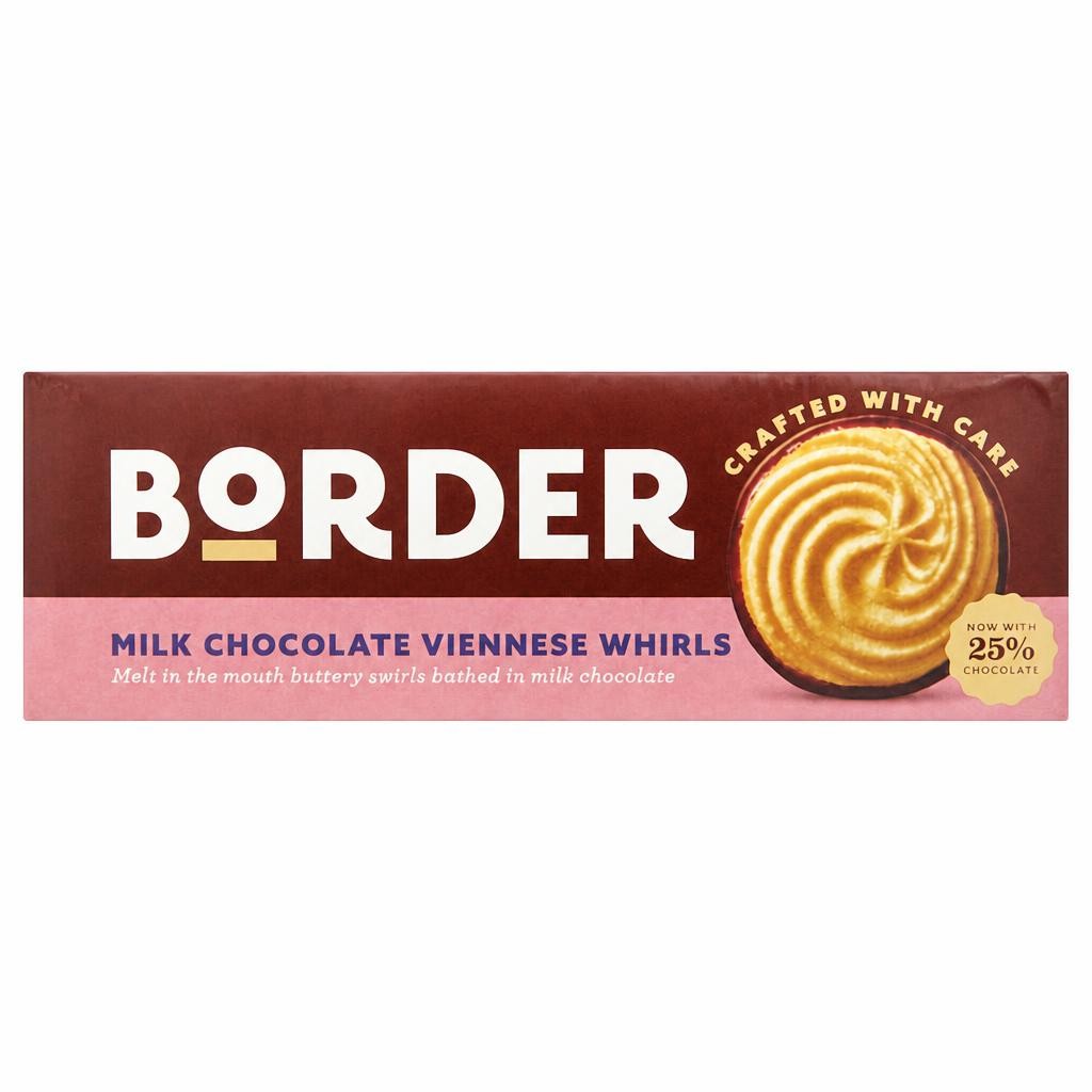 Border Biscuits Chocolate Viennese Whirls 150G